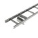 IEP100KC | Пластина вывода кабеля для лестничных лотков осн.1000мм (с метизами), нержавеющая сталь