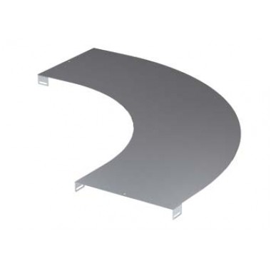 LK0026ZL | Крышка на угол горизонтальный 90°, осн.200, R600, 1.0мм, цинк-ламельное