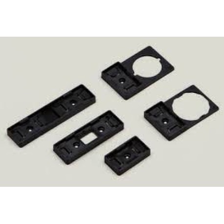 MH022-2715B | Держатель с креплением на отверстие д.22 мм для маркировки размером 27х15 мм