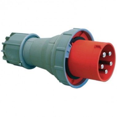 DISP041254 | Вилка кабельная IP67 125A 3P+E 400V