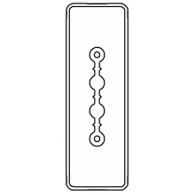 Секция прямая 3+0 точек отвода L=3000мм, Cu, 2P, 40A