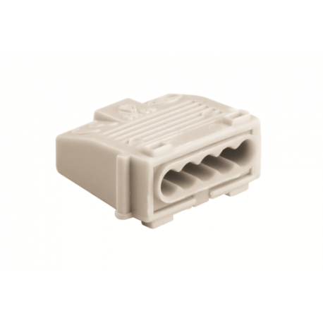 B273/4 | Клеммная колодка безвинтовая 4х1,5-2,5 мм.кв.