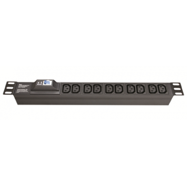 R519IEC8CBC14 | Блок розеток для 19" шкафов, 8 розеток I