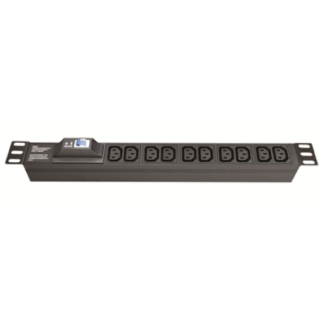 R519IEC8CBC14 | Блок розеток для 19" шкафов, 8 розеток I