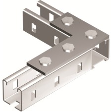 Пластина соединительная BMD-10, L-образная, 90х140мм, 4 отверстия, горячеоцинкованное