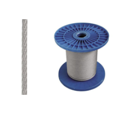 Трос стальной ⌀2мм, DIN3055 (уп/50м)