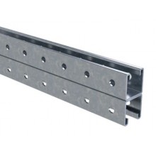 Профиль BPD-41, двойной, С-образный, 41х41, L1600, 2.5мм