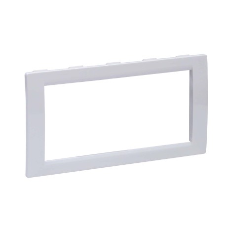 F00013 | Рамка универсальная на 4 модуля, цвет белый-1