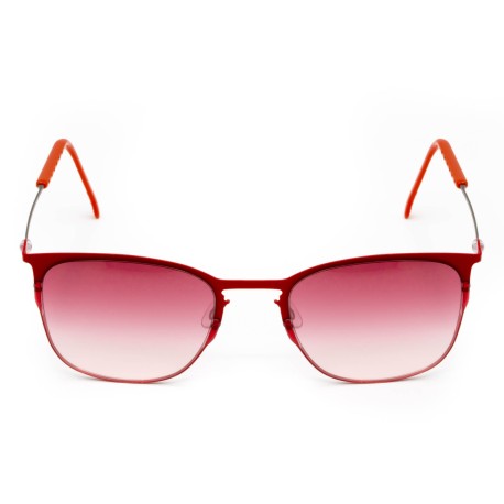 TCSDRS53010003 | Красные солнцезащитные очки из титана с линзами красный градиент. Модель 11-1