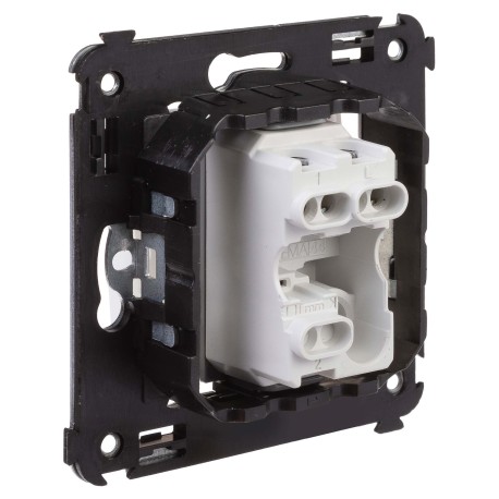 4400103 | Выключатель одноклавишный в стену, "Avanti", "Белое облако"-3