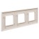 4405906 | Рамка ARTLEBEDEV, "Avanti", "Ванильная дымка", 6 модулей