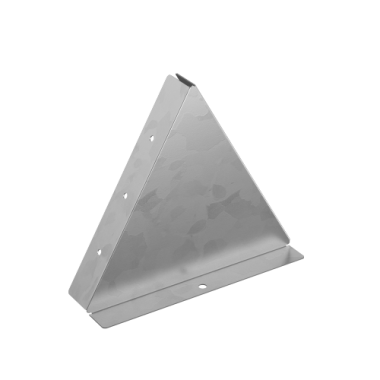 SKH204HDZL | Заглушка двускатной крышки осн.400, 0.8мм, цинк-ламельное