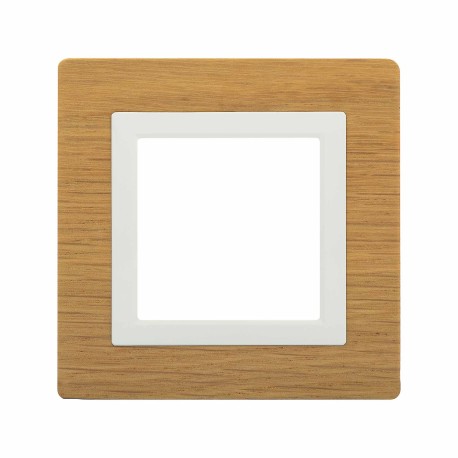 4400842 | Рамка из натурального дерева, "Avanti", беленый дуб, 2 модуля