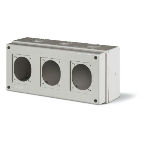 DIS6721300 | Корпус на 3 поста с основанием 70х87 мм. Тип M150