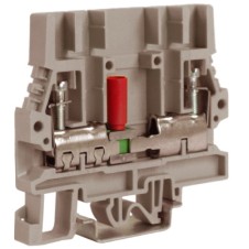 SCB.4GR, тестовый с разъединителем 4 кв.мм серый