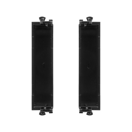 4402995 | Комплект модульных заглушек "Avanti", "Черный квадрат", 0,5 модуля 2штуки-2