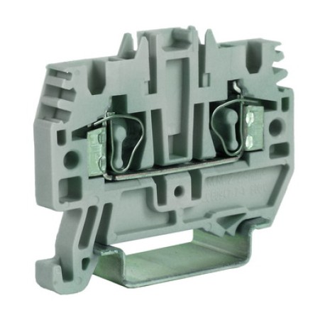 ZHM320GR | HMM.6GR, проходной зажим серый 6 кв.мм