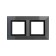 4403854 | Рамка из металла, "Avanti", темно-серая, 4 модуля