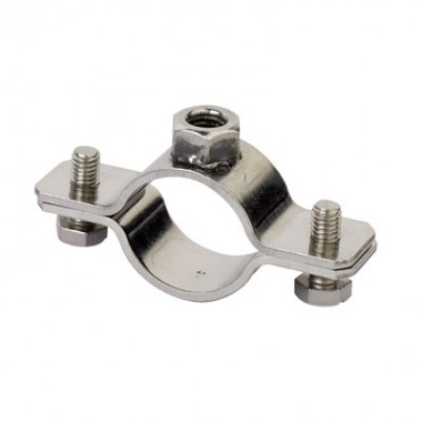 6040-012 | Хомут для тяжелых нагрузок 20-24 (1/2") мм, M8, нержавеющее AISI 304