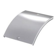 Крышка на угол вертикальный внешний CD 45°, осн.600, 0.8мм, RAL7004