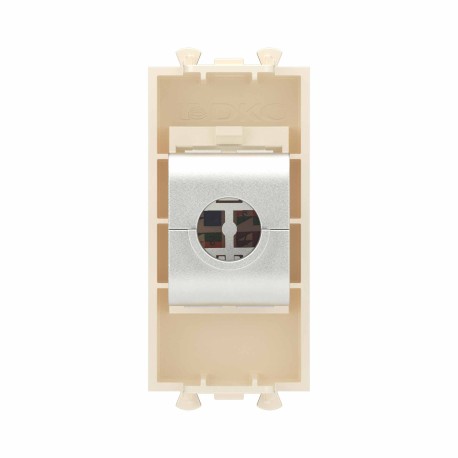 4405771 | Компьютерная розетка RJ-45 без шторки модульная, кат.6А экранированная, "Avanti", "Ванильная дымка", 1 модуль-3