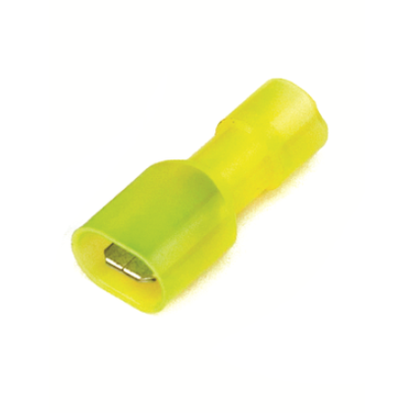 2C22TP | Наконечник плоский полностью изолир. (вилка) 2,5-6 кв.мм 6,3х0,8 мм (РППИ-П)