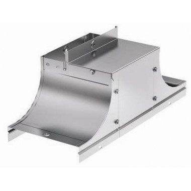 37332INOX | Крышка-ответвитель TSS (плоск) осн.100 Н100, нержавеющее