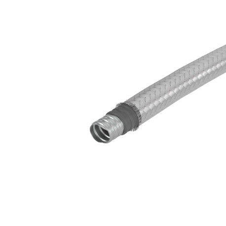 6071TX-038 | Металлорукав DN 35мм в герм. ПВХ изоляции в оплетке из нержавеющей стали, Dвн 35,0 мм, Dнар 41,0, 25 м-1
