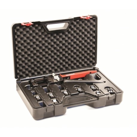 2ARTHX120GEB | Универсальный ручной инструмент с адаптером EHC в кейсе cо сменными матрицами 10-120 кв.мм