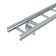 UEP70KZL | Пластина вывода кабеля для лестничных лотков осн.700мм (с метизами), цинк-ламельное