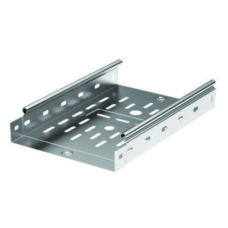 35253INOX | Лоток перфорированный 150х50, L=2000, 0.7мм, нержавеющее