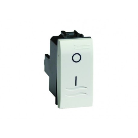 75131S | Двухполюсный выключатель, слоновая кость, 1мод.