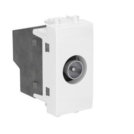 4400521 | Розетка TV оконечная модульная, Avanti, Белое облако, 1 модуль-1