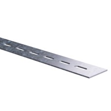 Полоса перфорированная 50мм, L=1000мм, 2.5мм, нержавеющая сталь