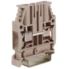 CBC.6GR, проходной зажим серый 6 кв.мм