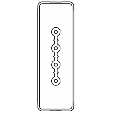 LTC25DSP44AA000 | Секция прямая 1+0 точек отвода L=1000мм, Cu, 4P, 25A