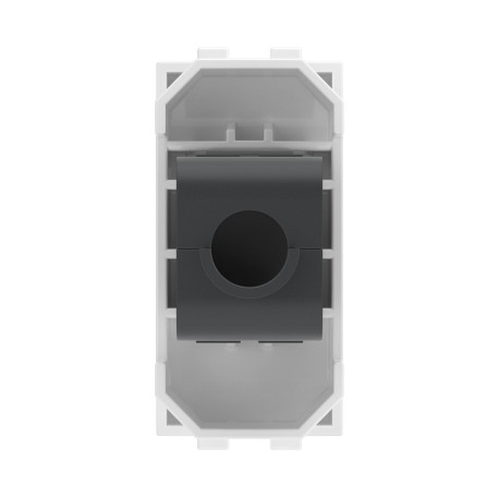 76654B | Комп.роз. RJ45 кат.5e, Brava, белая, 1мод-2