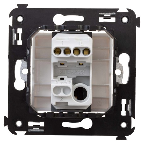 4400103 | Выключатель одноклавишный в стену, "Avanti", "Белое облако"-2