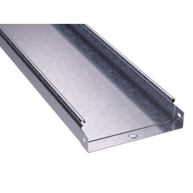 35022INOX | Лоток неперфорированный 100х50, L3000, толщ. 0,7 мм, нержавеющее