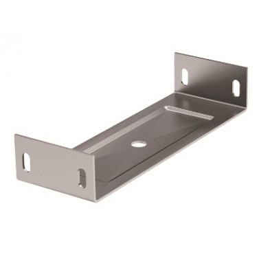 BMT1010INOX | Скоба BMT-10 под лоток, осн.100, нержавеющее