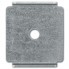 FC37311INOX | Пластина для подвеса проволочного лотка на шпильке, нержавеющая сталь
