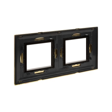 4408854 | Рамка из металла, "Avanti", золотая, 4 модуля-3