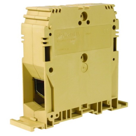 ZGF200GR | GPA.150/FIXGR, силовой зажим кабель/кабель серыйй 150 кв. мм/крепление на плату