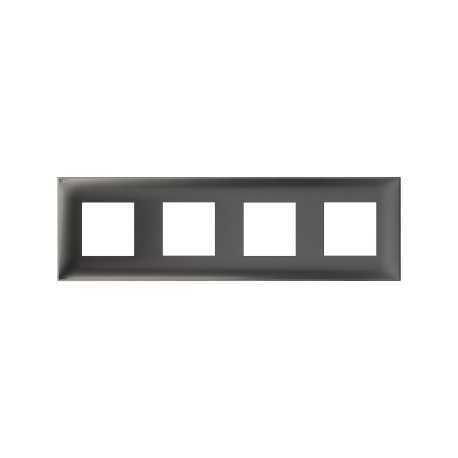 4424908 | Рамка Avanti, Серый жемчуг, 4 поста (8 мод.)