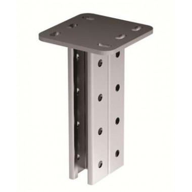 BSD4114INOX | Подвес вертикальный двойной 41х41, L1400, нержавеющее