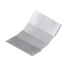 Крышка на угол вертикальный внутренний 45° 100х400, R600, горячеоцинкованная