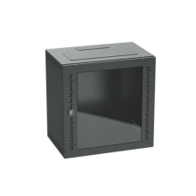 Шкаф телекоммуникационный навесной, 9 U (500х600х400) дверь стекло, RAL9005