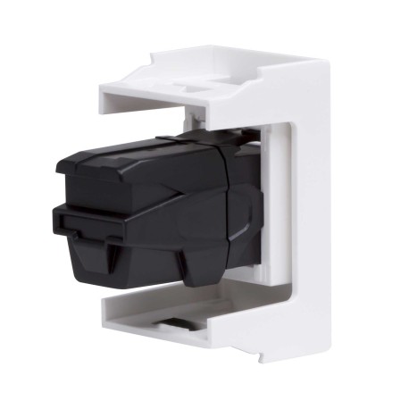 43018 | USB 3.0 розетка, Viva, белая, 1 мод.-2