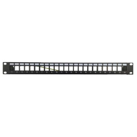 RNKPP241 | Патч-панель наборная 19",1U, под 24 модуля Keystone, UTP/STP