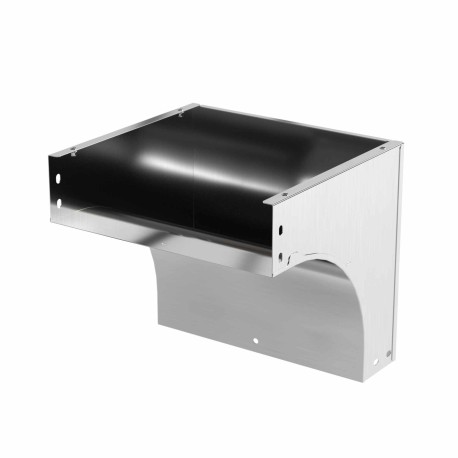 ISCVL0507KC | Угол CDV 90 вертикальный внешний осн.75 H50, нержавеющая сталь AISI 304 (крепеж в комплекте), необходимыми для монтажа